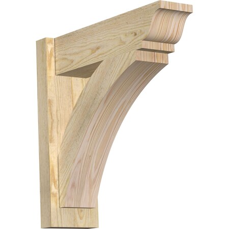 Ekena Millwork Thorton Rough Sawn Traditional Outlooker, Douglas Fir, 6"W x 20"D x 20"H OUT06X20X20THR01RDF